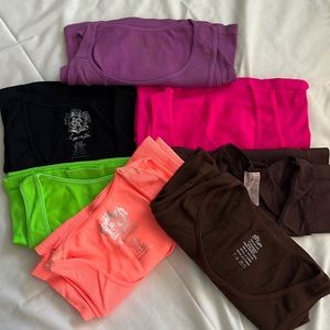 Nylon/spandex tank tops